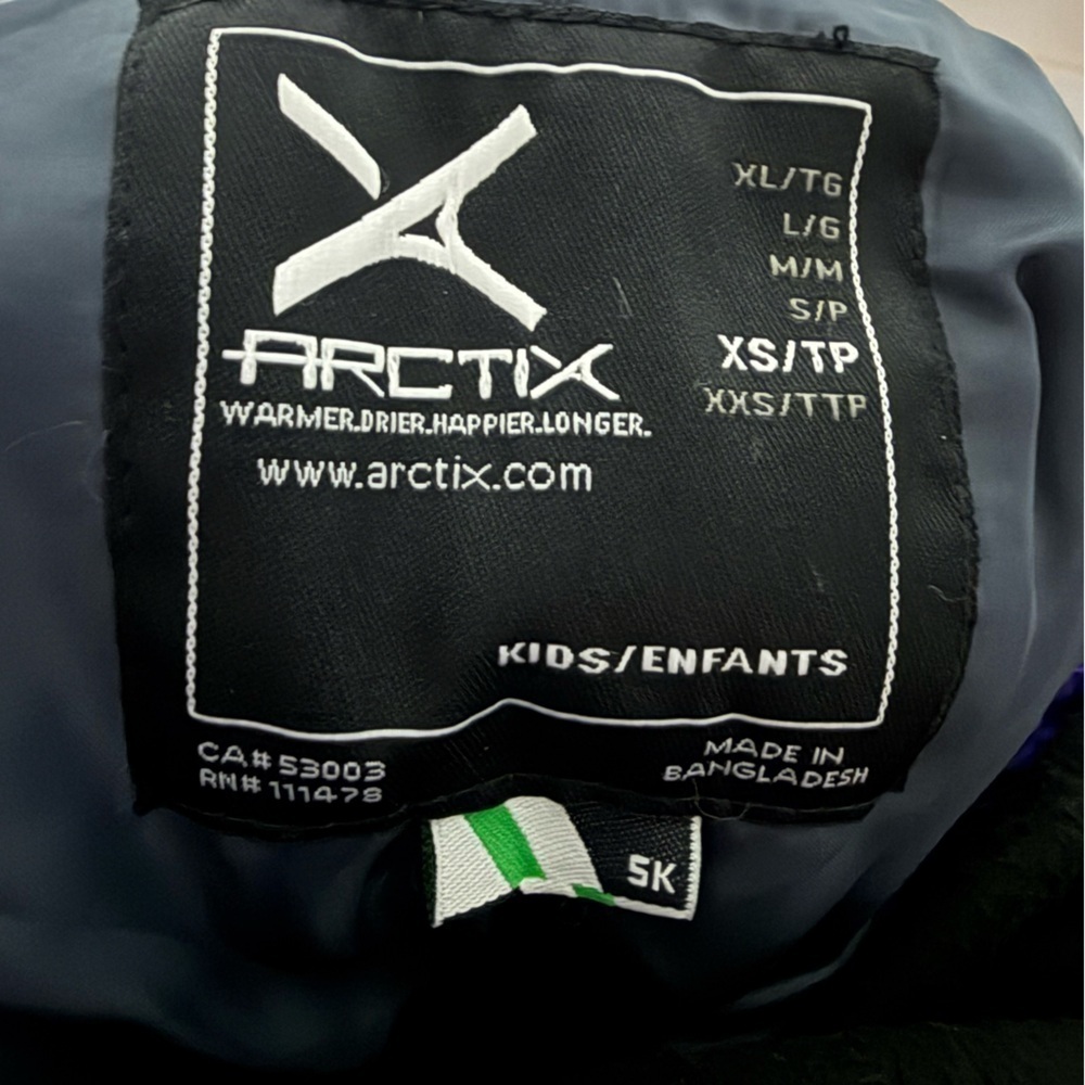 Girl Youth New Arctix Snowsuit Size XS​​​​​​​​​ - Picture 4 of 4